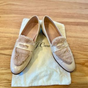 J. Crew pink loafer size 8.5
